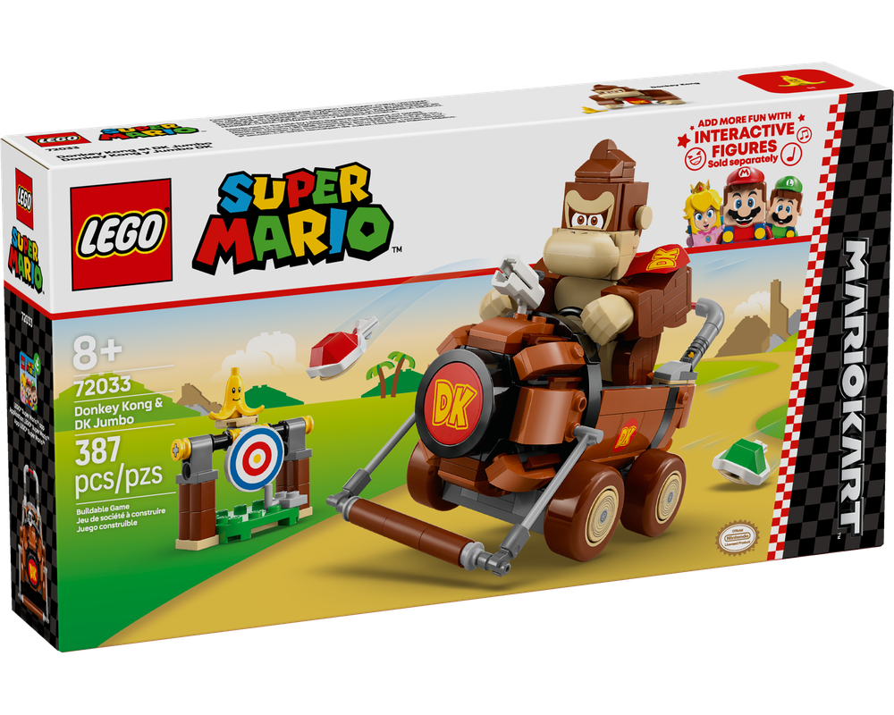 LEGO Set 72033-1 Mario Kart – Donkey Kong & DK Jumbo (2025 Super