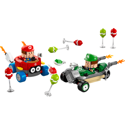 LEGO Mario Kart – Baby Mario vs. Baby Luigi set 72034