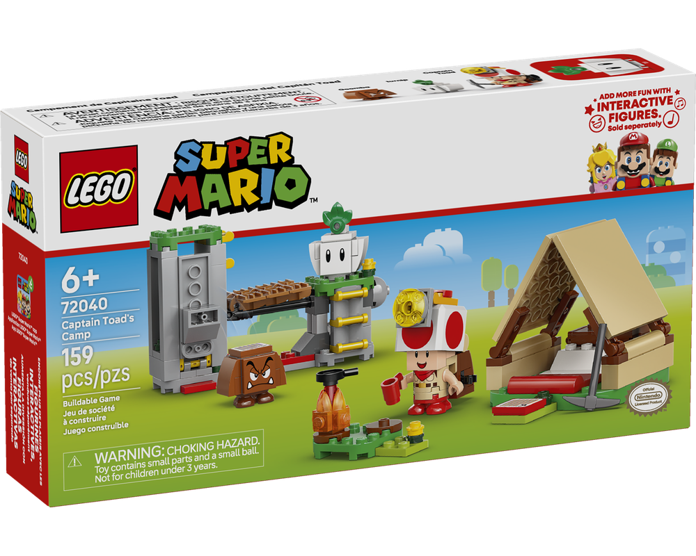 LEGO Set 72040-1 Captain Toad's Camp (2025 Super Mario