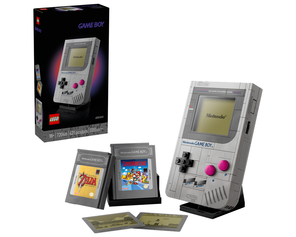 LEGO Set 72046-1 Game Boy (2025 Super Mario) | Rebrickable - Build