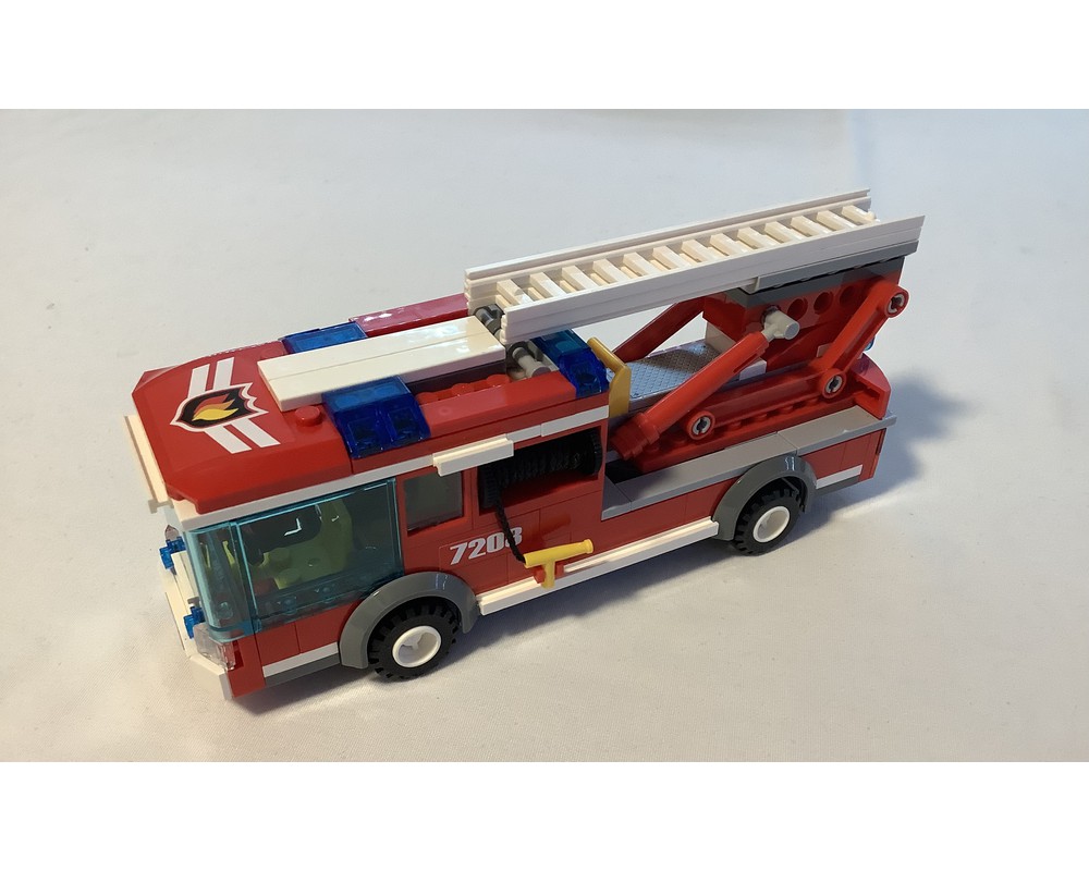 Fare bandage Antage LEGO Set 7208-1-s1 Ladder Truck (2010 City > Fire) | Rebrickable - Build  with LEGO