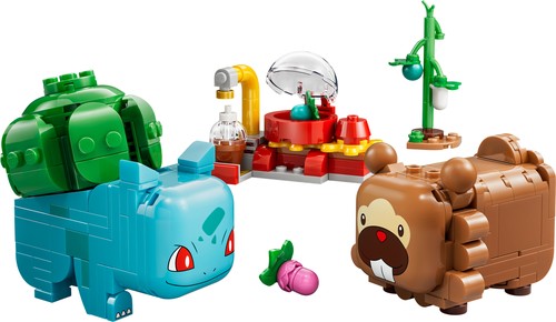 Berry Bash with Bulbasaur and Bidoof