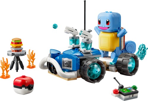Trainer's Buggy Adventure with Squirtle
