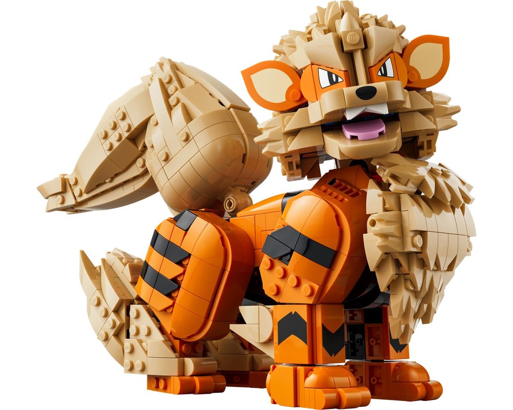 LEGO Set 72160-1 Arcanine (2026 Pokémon) | Rebrickable - Build with LEGO