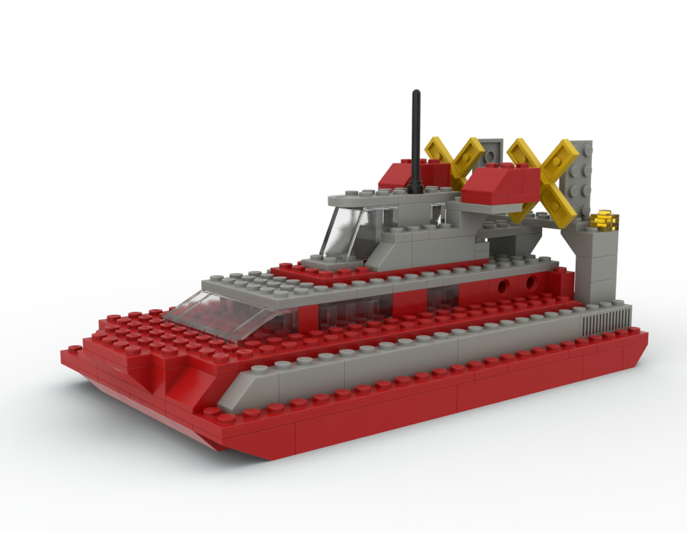 LEGO Set 722-1-c9 Hovercraft (1980 Universal Building Set ...