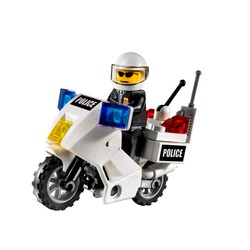 Police Motorcycle (Black Sticker Version)