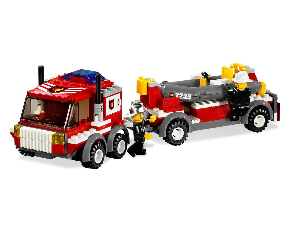 LEGO 7239-1 Fire Truck (2005 City > Fire) | Rebrickable - Build with LEGO