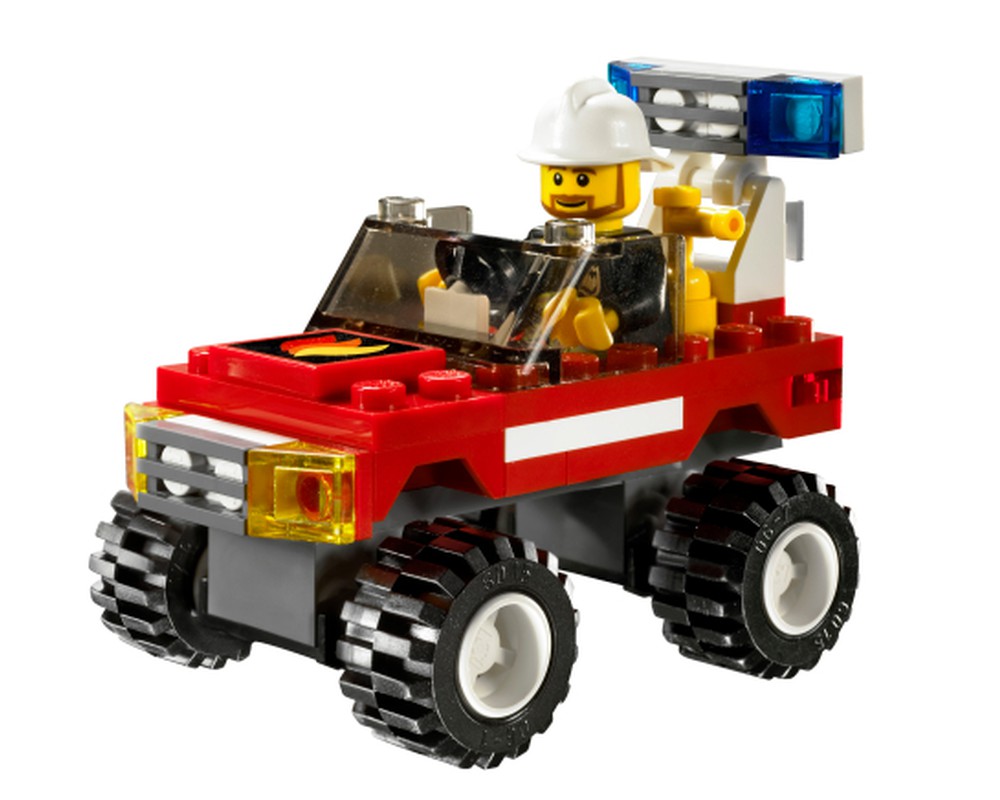 LEGO Set 7241-1 Fire Car (2005 City > Fire) | Rebrickable - Build with LEGO