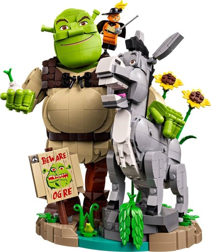 Shrek, Donkey & Puss in Boots