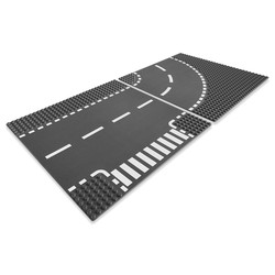 T-Junction & Curved Road Plates, zdjęcie 1