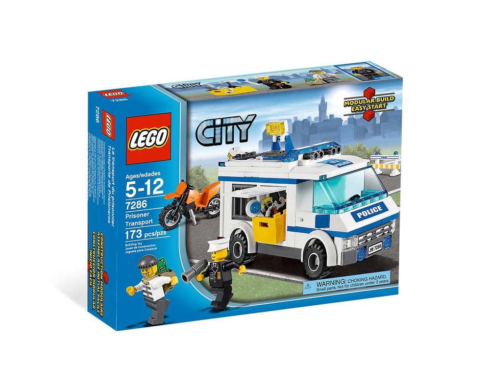 LEGO Set 7286-1 Prisoner Transport (2011 City > Police) | - Build with LEGO
