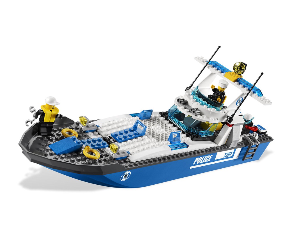 LEGO Set 7287-1 Police Boat City > Police) Rebrickable - Build with LEGO