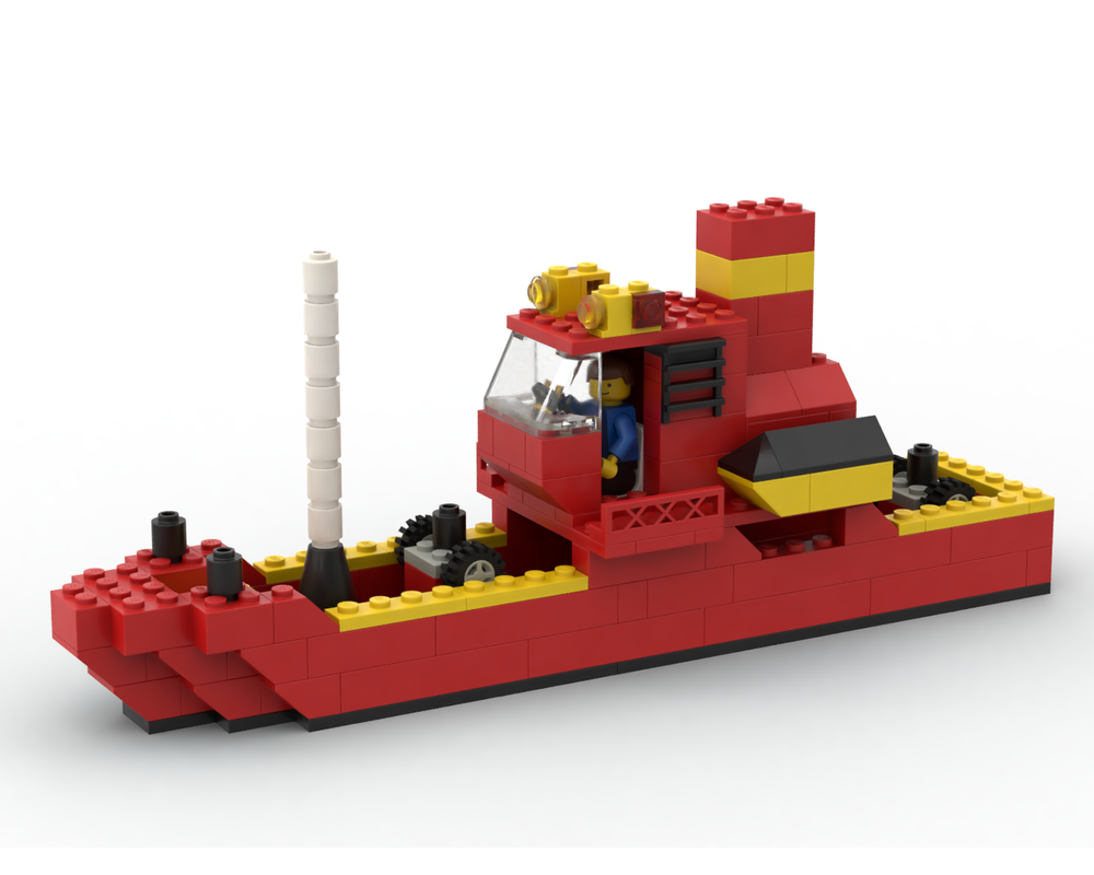 Lego Set 730 2 C10 Boat 1985 Universal Building Set Basic