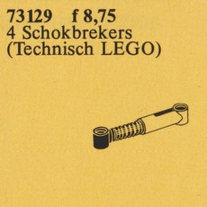 Four TECHNIC Shocks (set 73129-1)