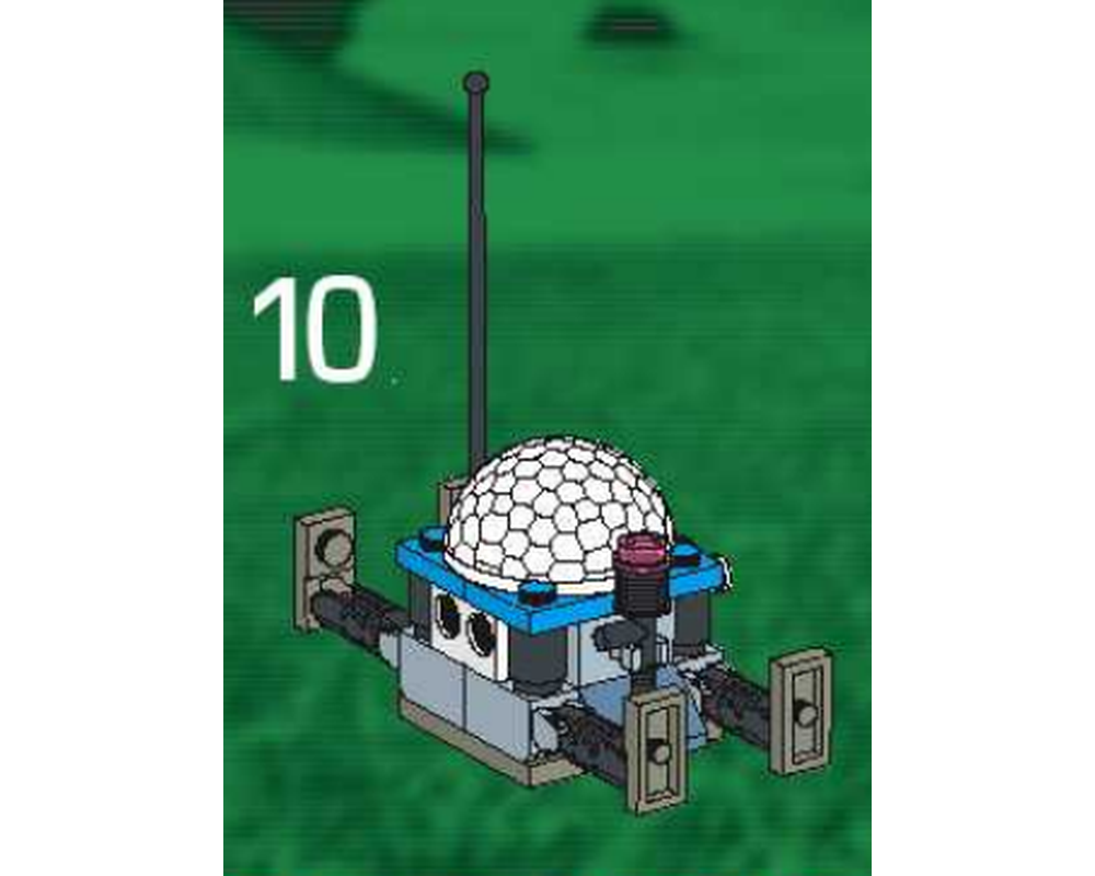 LEGO Set 7315-1-s2 Research Equipment (2001 Space > Life On Mars ...