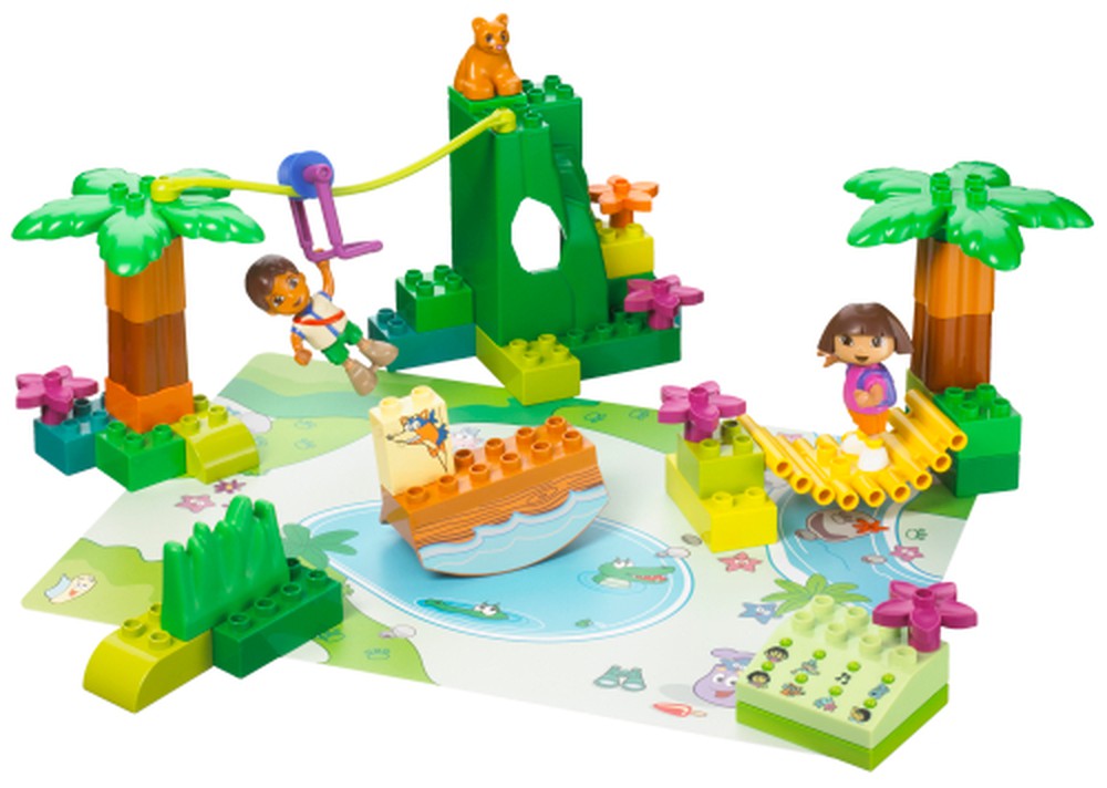 Lego 7333-1 Dora And Diego's Animal Adventure (2004 Duplo > Dora The 