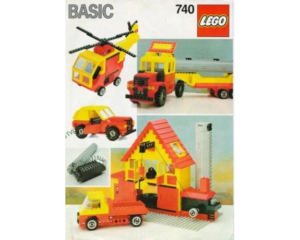 LEGO Set 740-1 Basic Building Set (1985 Universal Building Set > Basic)