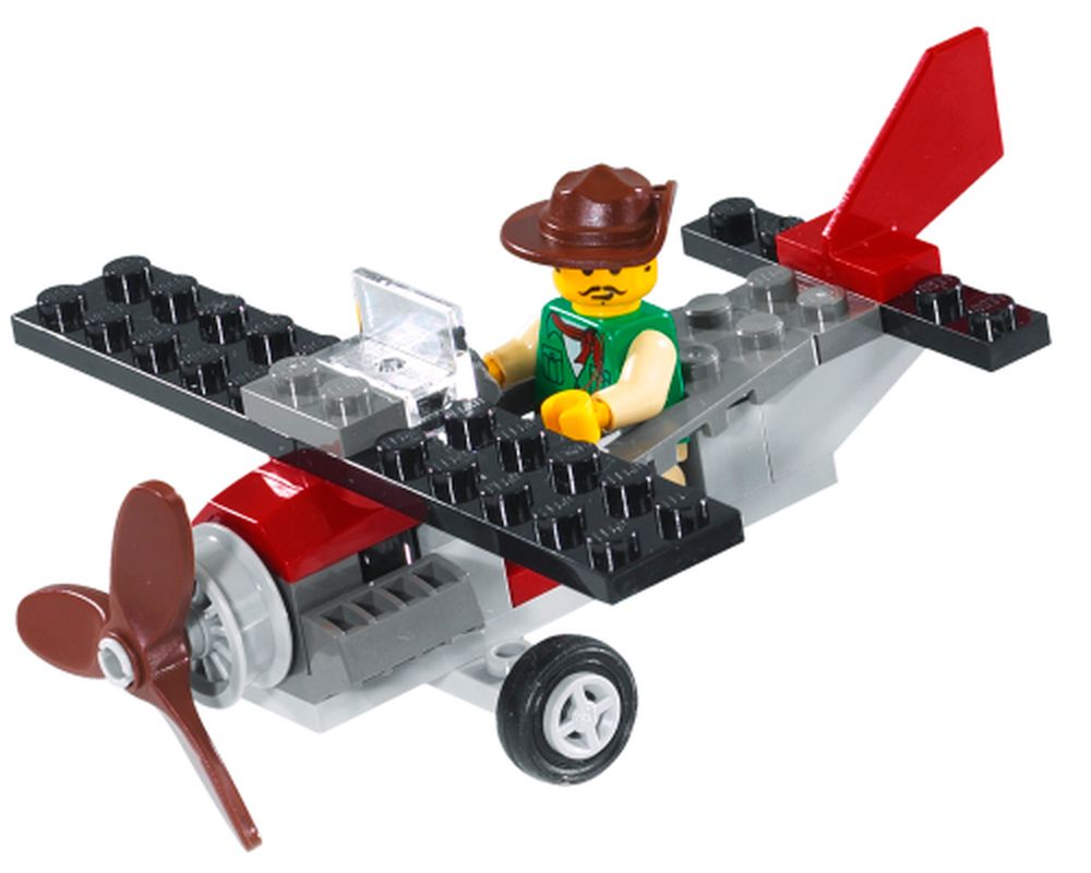 LEGO 7422-1 Airplane (2003 Adventurers > Orient Expedition) | Rebrickable - with LEGO