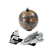 Republic Assault Ship & Planet Coruscant