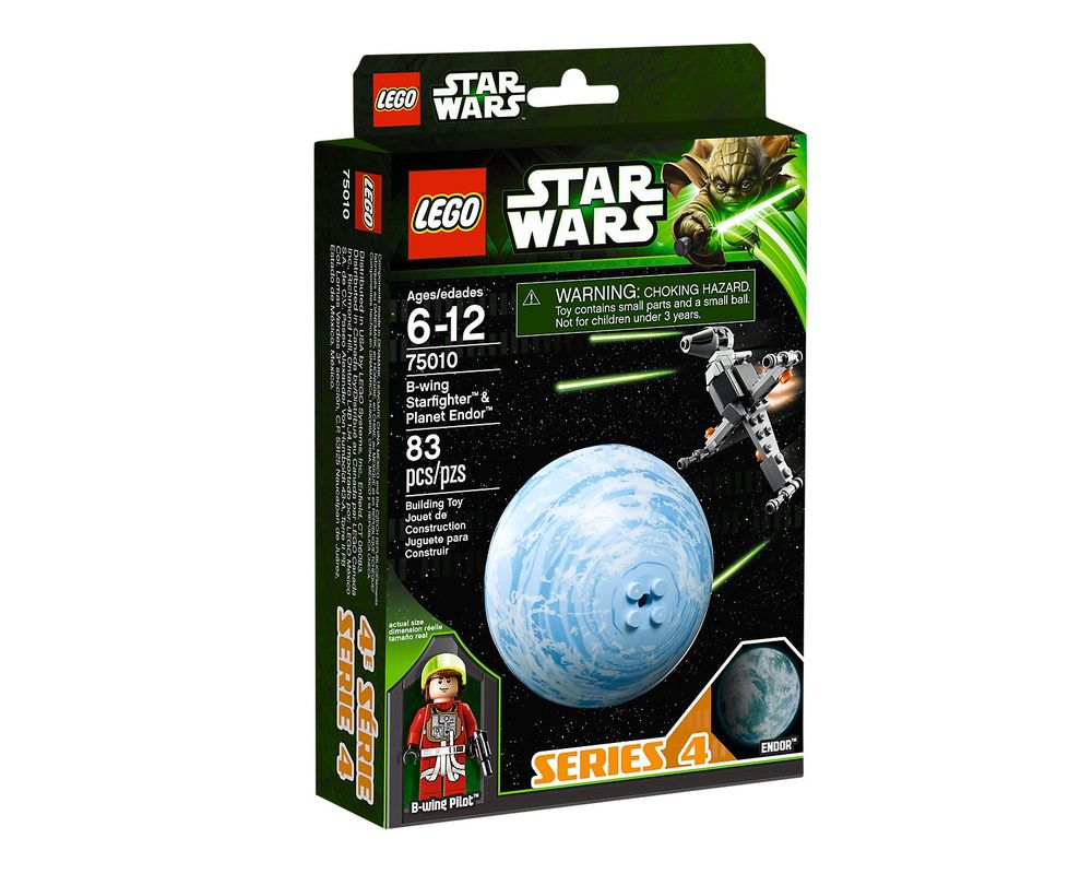 Lego Star Wars B-wing Starfighter & Endor 75010 