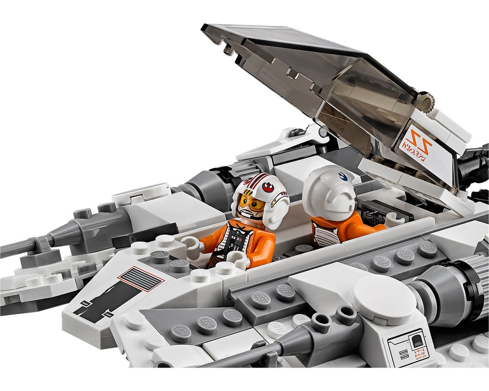 Åh gud meditation bleg LEGO Set 75049-1 Snowspeeder (2014 Star Wars) | Rebrickable - Build with  LEGO