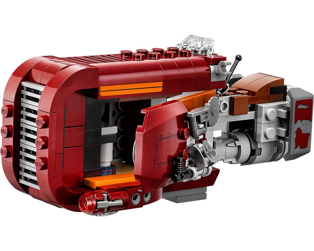 Haz un esfuerzo Parque jurásico Perspicaz LEGO Set 75099-1 Rey's Speeder (2015 Star Wars) | Rebrickable - Build with  LEGO