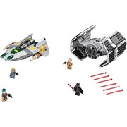 Vader's TIE Advanced vs. A-Wing Starfighter