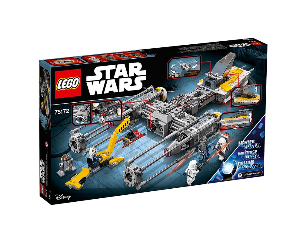 Lego star wars y wing deals starfighter