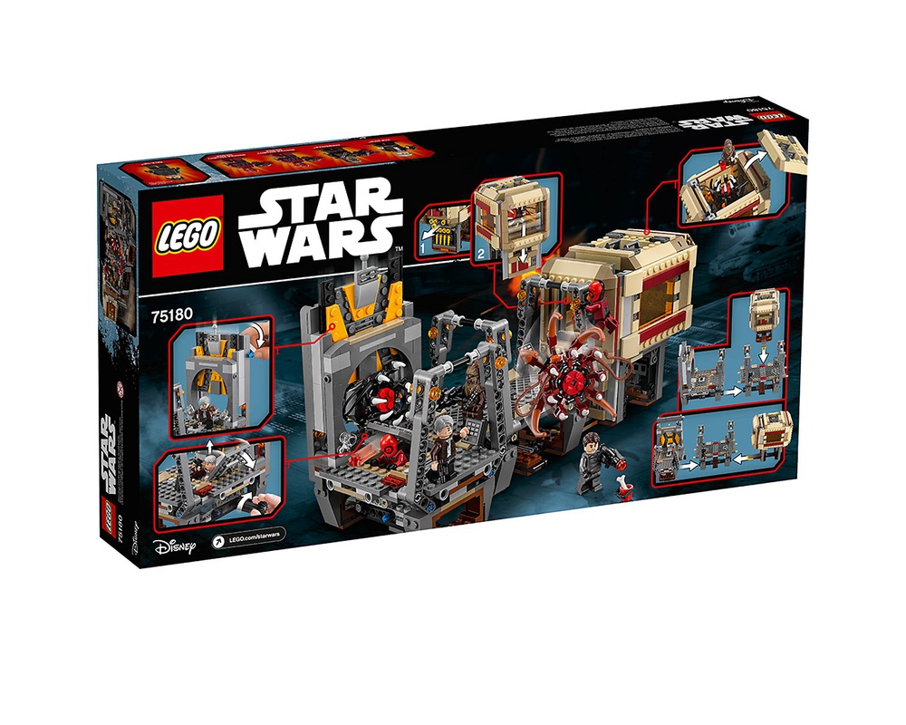 LEGO Set 75180-1 Rathtar Escape (2017 Star Wars) | Rebrickable - Build