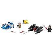 A-Wing vs. TIE Silencer Microfighters