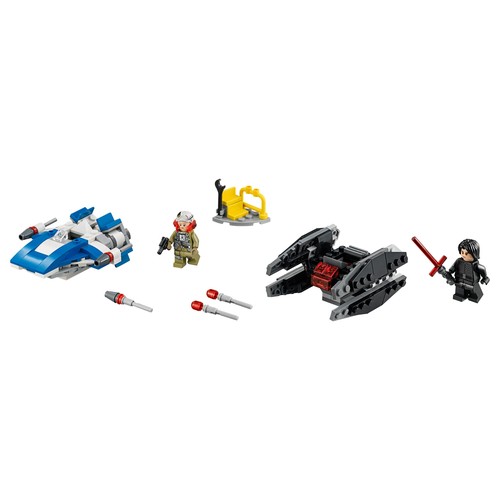 A-Wing vs. TIE Silencer Microfighters