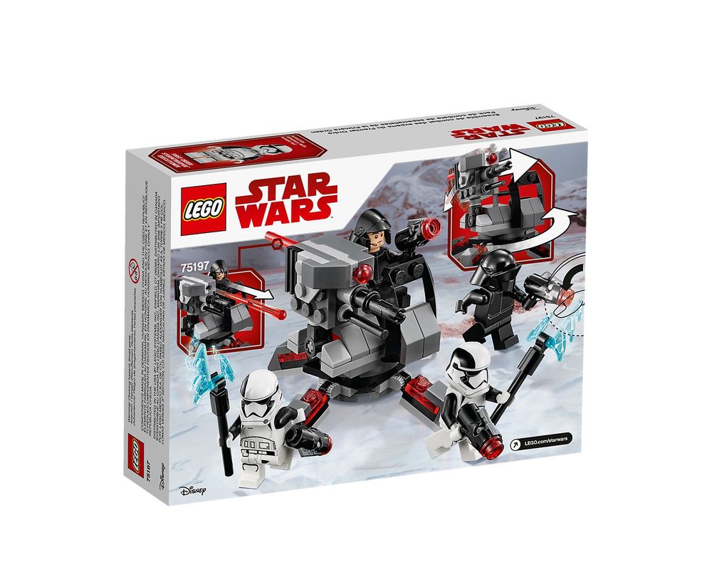 First Order Specialist Battle Pack New and Sealed 75197 Details about   LEGO Star Wars 