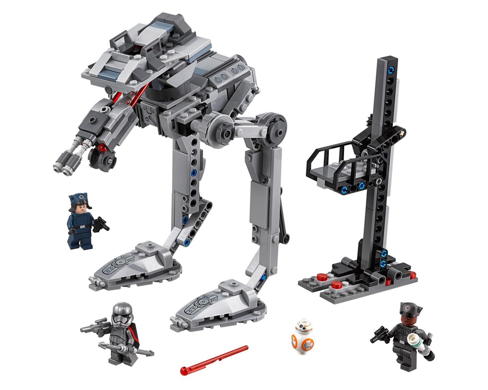 LEGO Set 75201-1 First Order AT-ST (2018 Wars) | Rebrickable - Build with