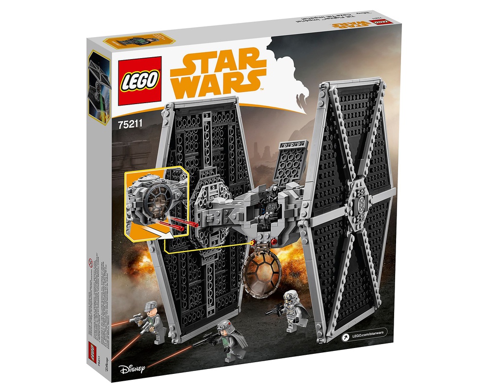 LEGO Star Wars 75211 pas cher, Le TIE Fighter impérial