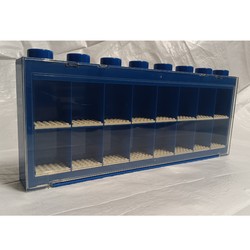 Minifigure Display Case Large Blue