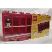 Minifigure Display Case Large Red