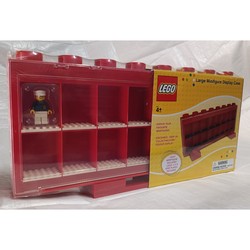 Minifigure Display Case Large Red