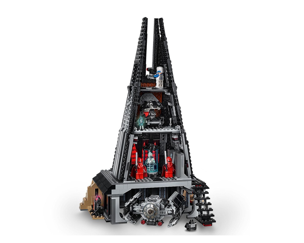 LEGO Set 75251-1 Darth Vader's Castle (2018 Wars) | Rebrickable - Build with LEGO