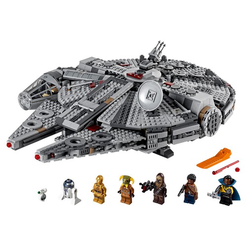 Lego millennium falcon 75257 missing pieces sale