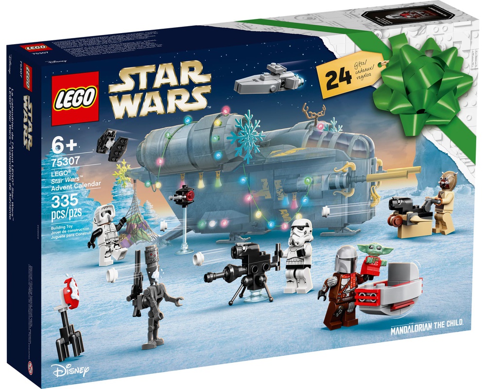 rent ledsager Magnetisk LEGO Set 75307-1 Star Wars Advent Calendar 2021 (2021 Seasonal > Advent >  Star Wars) | Rebrickable - Build with LEGO