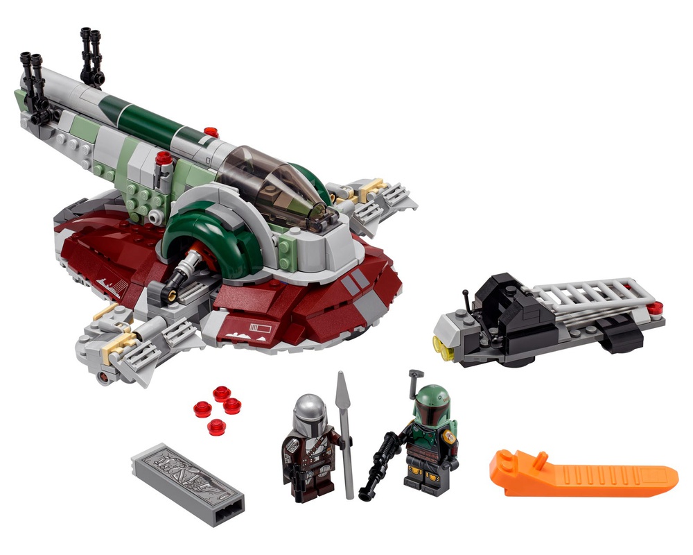 LEGO Set 75312-1 Boba Fettâs Starship (2021 Star Wars) | Rebrickable - Build with LEGO
