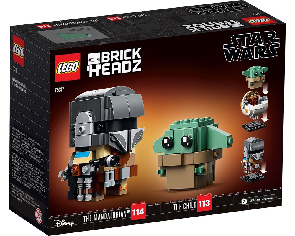 LEGO® Star Wars™ Mandalorian 75317 Il Mandaloriano e il Bambino 10