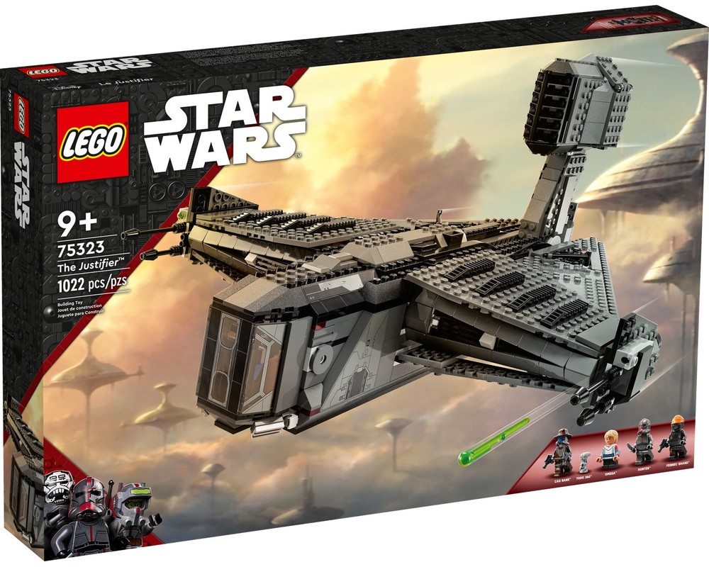 LEGO Set 75323-1 The Justifier (2022 Star Wars) | Rebrickable - Build ...