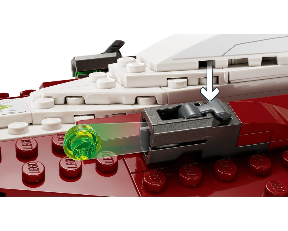 Lego star wars obi online wan jedi starfighter instructions