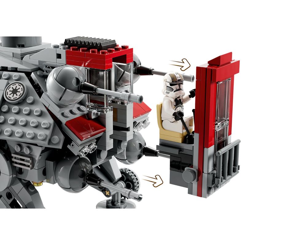 Overleven sofa Mevrouw LEGO Set 75337-1 AT-TE Walker (2022 Star Wars) | Rebrickable - Build with  LEGO
