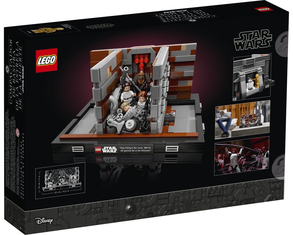 LEGO Set 753391 Death Star Trash Compactor Diorama (2022 Star Wars