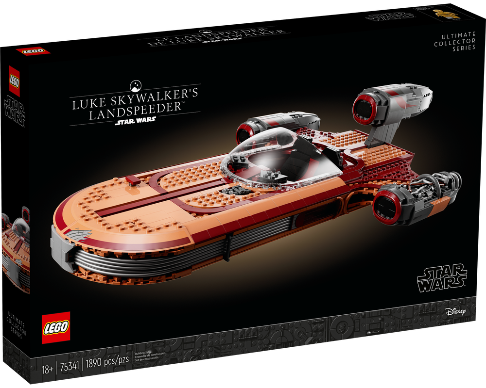 LEGO Set 75341-1 Luke Skywalker's Landspeeder (2022 Star Wars