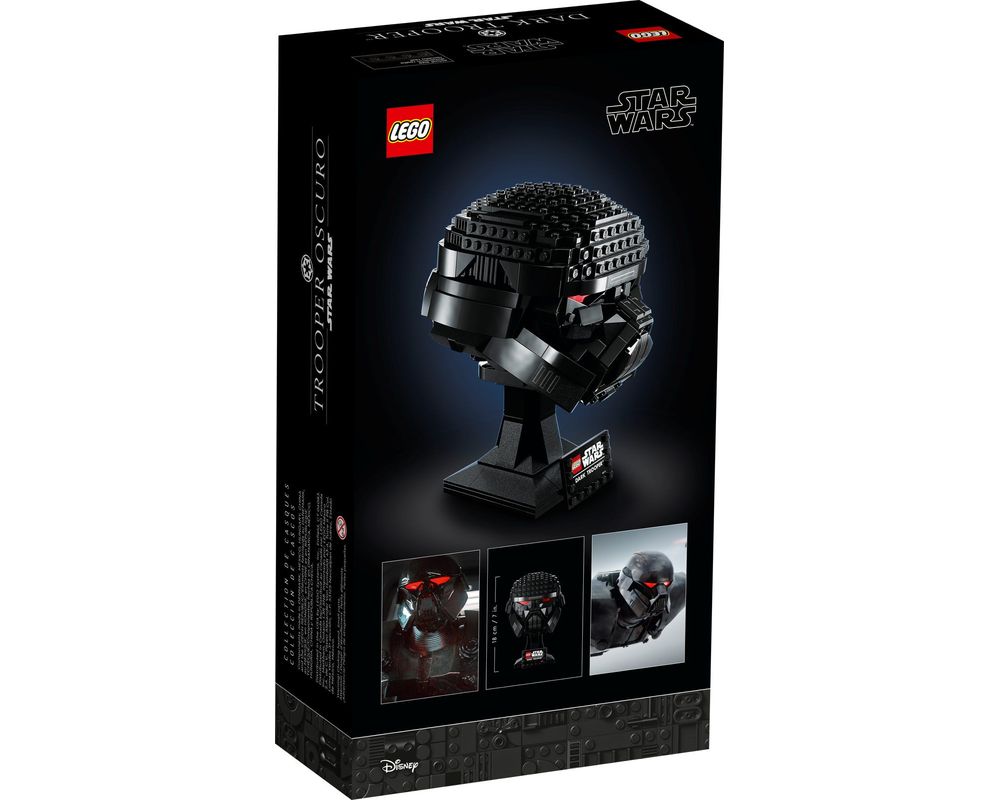 LEGO Set 75343-1 Dark Trooper Helmet (2022 Star Wars 
