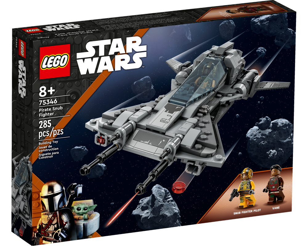 LEGO Set 75346-1 Pirate Snub Fighter (2023 Star Wars) | Rebrickable ...