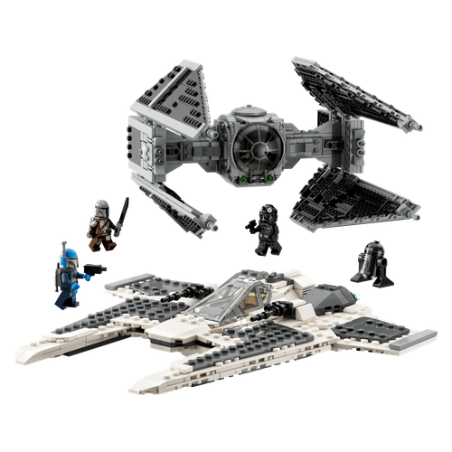 Mandalorian Fang Fighter vs. TIE Interceptor